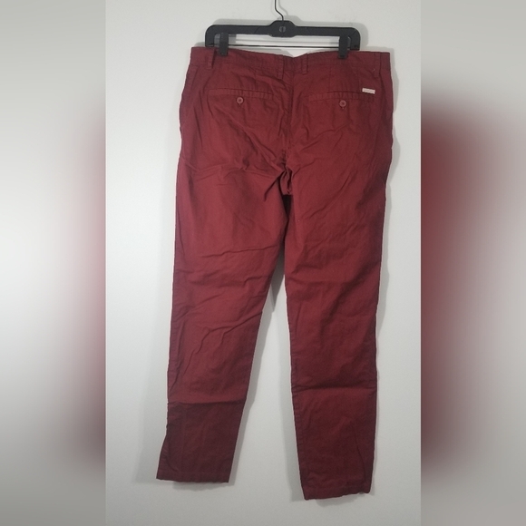 Armani Exchange Maroon Mens Dress Pants. EUC. Size Waist 36" Inseam 31.5" - Picture 5 of 7
